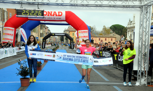 MARATONA DI RAVENNA 2014 - LA PRIMA DONNA